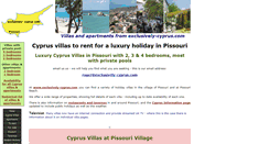 Desktop Screenshot of exclusively-cyprus.com